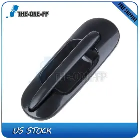Th80238501f The-one-fp 1pc Door Handle For 97-01 Honda Cr-v Black Exterior Rear Left Side