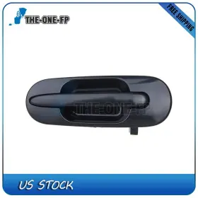 Th80238601f The-one-fp 1pc Door Handle For 97-01 Honda Cr-v Black Exterior Rear Right Side