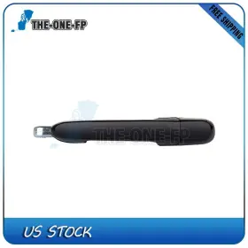 Th80246401f The-one-fp Door Handle Accent Black Exterior Outer Rear Left Side For 06-11 Hyundai