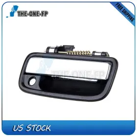Th80248001f The-one-fp Door Handle Black Exterior Front Right Passenger Side For 95-04 Toyota Tacoma