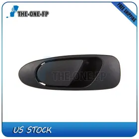Th80250001f The-one-fp 1pc Door Handle For 92-95 Honda Civic Black Exterior Rear Left Side