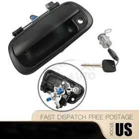 69090-0c010 Tim-auto Fit For Toyota Tundra 2000-2006 Tailgate Handle Liftgate Latch Keyhole