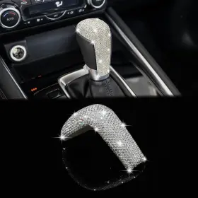 Tomall 733039483024 Bling Gear Shift Knob Cover Compatible With Mazdacx-5 3 6 Cx-3 Cx-9 Bl