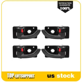 To128579p01 Top-liftsupport 4 Front Rear Left Right Interior Door Handle For Hyundai Tucson 2005-2009