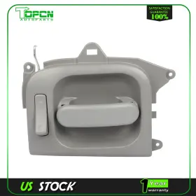 Topcn128636g01 Topcn Rear Left Right Interior Gray Door Handle For 2002 2003-2005 Kia Sedona 3.5l