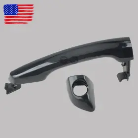 82651-f2010 Topgearsltd 710422175827 Black Outside Door Handle Lh Front For Hyundai Elantra 2017-2020 Usa