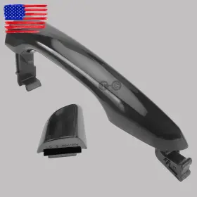 82661-f2010 Topgearsltd 710422900351 New For Hyundai Elantra 2017-2020 Black Outside Door Handle Rh Front
