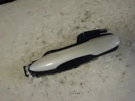 129-10667l Toyota 19-25 2019-2025 Corolla Rear Left Exterior Door Handle With Base White Oem