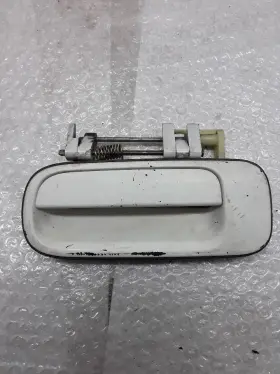129.to1h94 Toyota L/r Left Rear Door Exterior Handle Wagon White 1994 Camry Z-93p