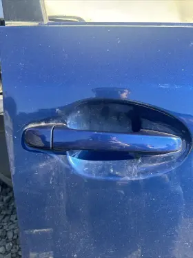 69201-30071 Toyota 10-15 Prius Front Right Side Exterior Door Handle Blue Oem