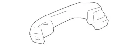 69211-12220-p5 Toyota Genuine Exterior Door Handle