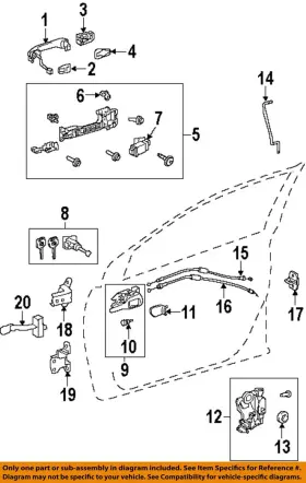69211aa020d6 Toyota Oem 09-13 Corolla-outside Exterior Door Handle