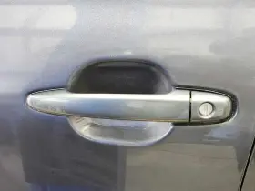 6921128070p4 Toyota Trucks 08-13 Highlander Front Door Handle Assembly Left Side Gray 1g3 Oem
