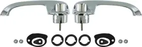 Tf400416 Trim Parts 1955-57 Chevy Bel Air 150 210 Outer Rear Door Handle Set 4 Sedan