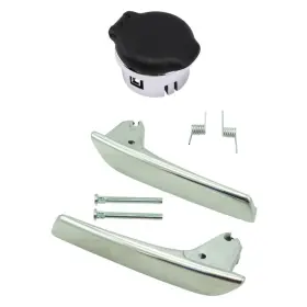 Bndl-918773 Trq For Chevy Silverado 3500 Hd 2007-2013 2-pc Interior Door Handle Kit