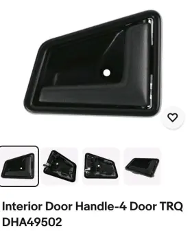 8311056b015es Trq Dha49502 Interior Door Handle For Chevy Tracker 1998 Rh Rear