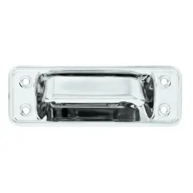 110905 United Pacific Polished Ss Tailgate Handle Assembly For Ford Bronco 1966-77 Trucks 1964-72
