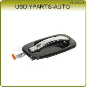 Up124694a01 Usdiyparts-auto Fits Cadillac Escalade 02-06 Rear Right Outer Chrome Black Housing Door Handle