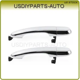 Usd823547y01 Usdiyparts Chrome Outer Rear Left Right Side 2pcs Door Handle For 2011-2015 Kia Sorento