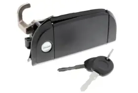 V10-2154 Vaico Genuine Door Handle With Lock Barrel