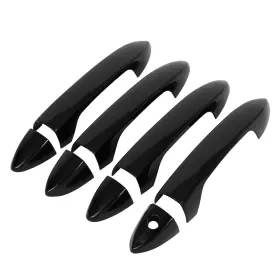 12660846 Valuezone-autoparts 1 Set Door Handle For 2013-2017 Honda Accord 9th Black Front Rear Left Right