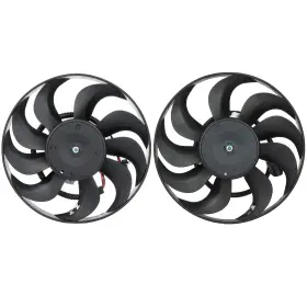 12868153 Valuezone-autoparts Electric Radiator Condenser Cooling Fan For 1999-2006 Volkswagen Golf Assembly