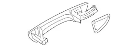1k8-837-206-f-gru Volkswagen Genuine Exterior Door Handle