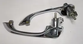 Volkswagen 205/206 Vintage Vw Type 3 Outer Non-locking Door Handles Pair