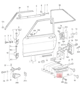 433837239 Volkswagen Genuine Original Vw Exterior Door Handle Insert Metal Trim Chrome 433837239 Volkswagen Genuine Original Vw Exterior Door Handle Insert Metal Trim Chrome
