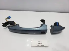 30784205 Volvo 05-17 Oem S80 Xc60 Xc70 Rear Right Passenger Side Door Handle Blue