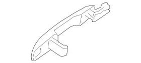 40013440 Volvo Genuine Handle Outside