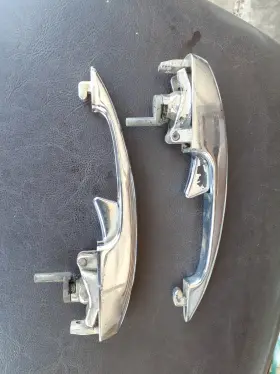 98-2034-b Vw 68-79 Bug Ghia Original Door Handles No Keys