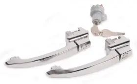 113898016 Wolfsburg West Vw Beetle Bug 1965-1966 Door Handle / Ignition Kit Matching Keys Free Ship