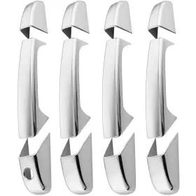 Rbdc-sil0713-gc Yusinparts06 Chrome Door Handle Covers For Chevy Silverado Suburban Gmc Sierra Yukon Xl