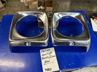 1967 1969 Ford F100 F250 F350 Truck Lh+rh Bright Head Lamp Doors Bezels #1683 New. Price: $225.00.