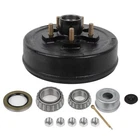 Fits 3500 Lbs Axle L68149 L44649 Bearings With Brake Drum Hub On 4.5" New. Price: $59.85.