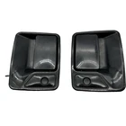 1999 - 2007 Ford F250 F350 Left & Right Side Front Door Handles Set Of Black Used. Price: $99.00.