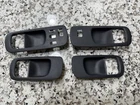 1995-2000 Lexus LS400 Black Door Handle Trim Bezels Oem Front & Rear Set Used. Price: $135.00.