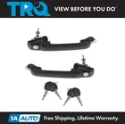 Trq Exterior Front Outside Door Handle W/ Keys Pair Set For 93-99 Vw Jetta Golf New. Price: $49.95.