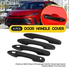 4PCS Glossy Black Door Handle Cover W/ Smart Key Hole For 2018-2025 Toyota Camry New. Price: $18.04.