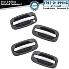 Door Handle Chrome Exterior Black Front Rear Set Of 4 For Chevy Gmc Suv New. Price: $79.85.