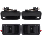 Door Handles Front Rear L/r 2X Interior & Exterior For Toyota Tacoma Polished New. Price: $19.99.