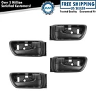 Inside Door Handle Black Lh Driver Passenger Set Of 4 For 02-06 Toyota Camry New. Price: $20.09.