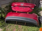 2014-2016 Hyundai Elantra Sedan Trunk Deck Lid Venetian Red *w/o Camera* Used. Price: $500.00.