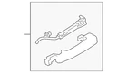 Genuine Jaguar Handle Outside C2D32281LML New. Price: $463.75.