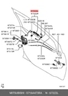 Genuine Oe Handle Front Door Outsi 5716A473RA For Mitsubishi 5716A-473RA Neu. Price: $65.31.