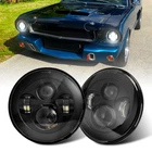 Ford Mustang Bronco 1965-78 F100 F250 Inch Round Led Headlights Hi/lo Beam New. Price: $58.99.