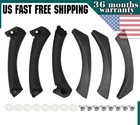 For Bmw E90 2006-11 6PCS Black Inner Door Panel Handle Pull Interior Trim Cover New. Price: $89.99.