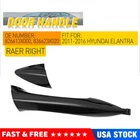Outer Exterior Door Handle Front Passenger Side For 2011-2016 Hyundai Elantra New. Price: $12.34.