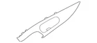Genuine Nissan Handle Bezel 80682-6MC0A New. Price: $75.04.